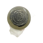 Antique Clear Glass Embossed Barbers Bottle 