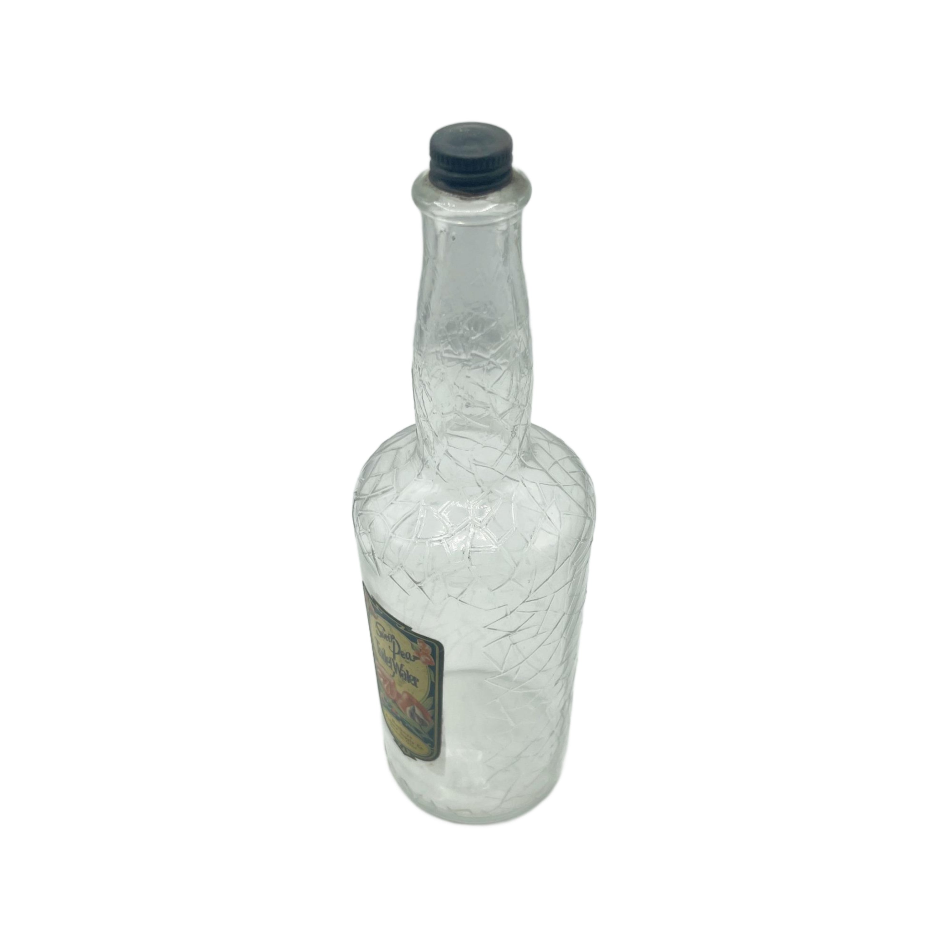 Antique Sweet Pea Toilet Water Barber Bottle
