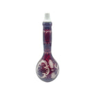 Antique Bohemian Glass Ruby to Clear Barber Bottle