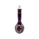Antique Bohemian Glass Ruby to Clear Barber Bottle