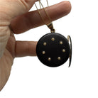 Antique Victorian UNUSED 14K Enamel & Seed Pearl Mourning Locket