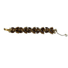 Vintage Juliana D & E Amber Rhinestone Bracelet