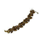 Vintage Juliana D & E Amber Rhinestone Bracelet