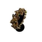Vintage Juliana D & E Amber Rhinestone Bracelet
