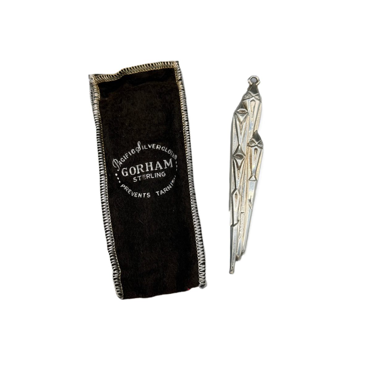 Vintage 1973 Sterling Silver Gorham Icicle Christmas Ornament