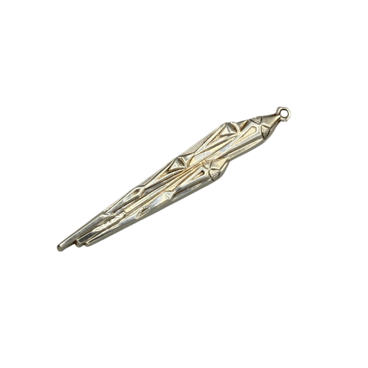 Vintage 1973 Sterling Silver Gorham Icicle Christmas Ornament