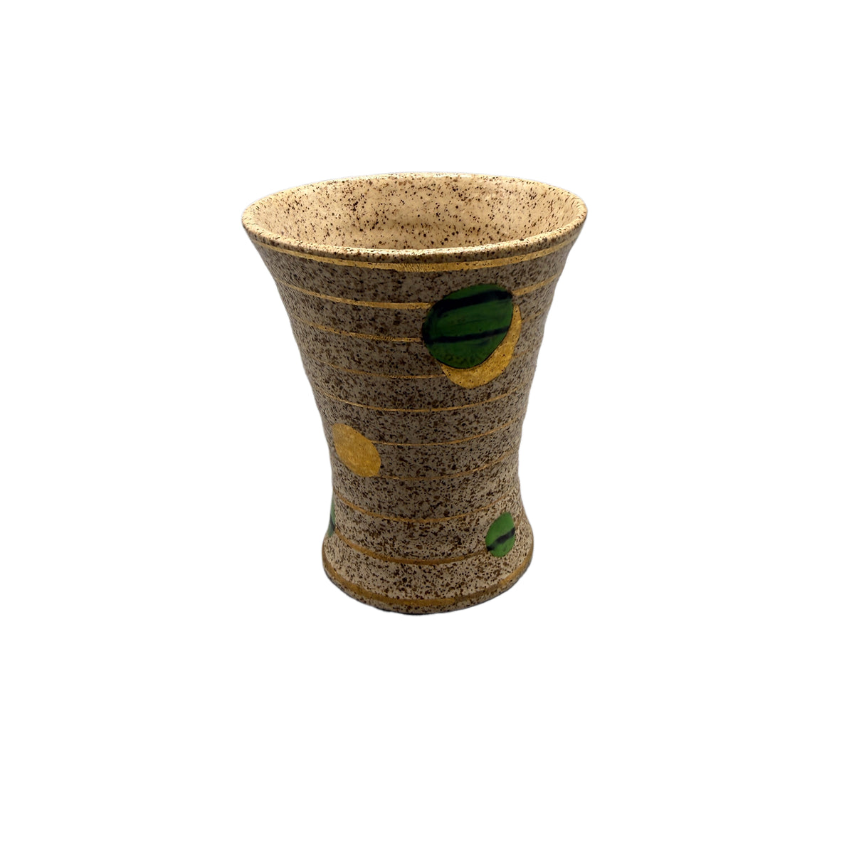 Vintage Mid Century Modern Bizarre Clarice Cliff Hand Painted Cup