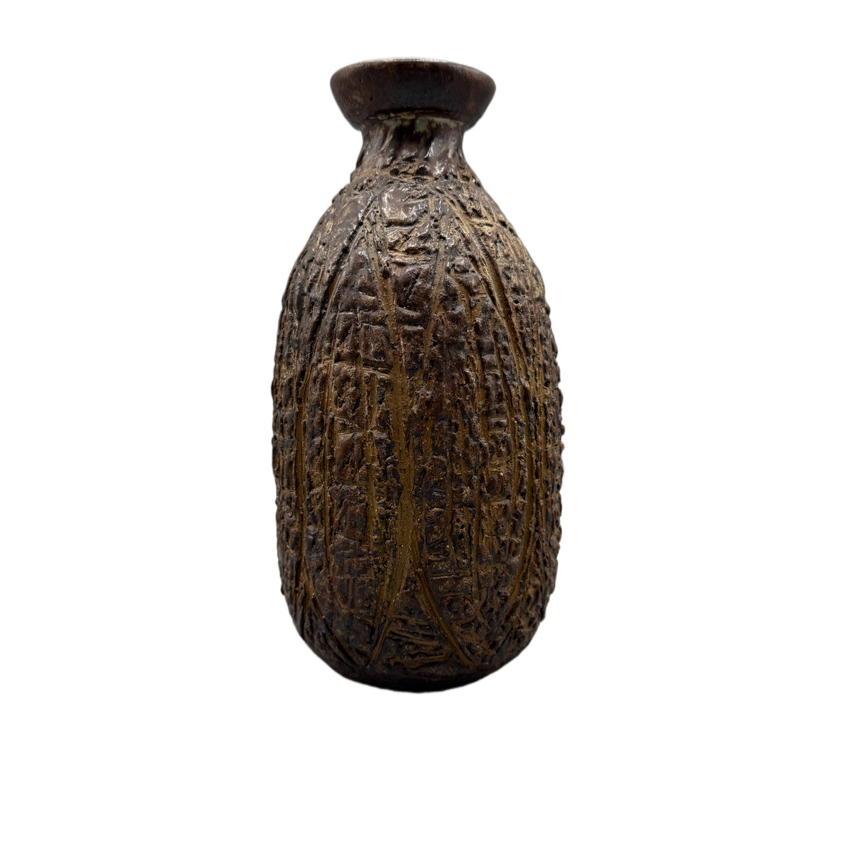 Vintage Youngberg Mid Century Modern Studio Pottery Signed Vase