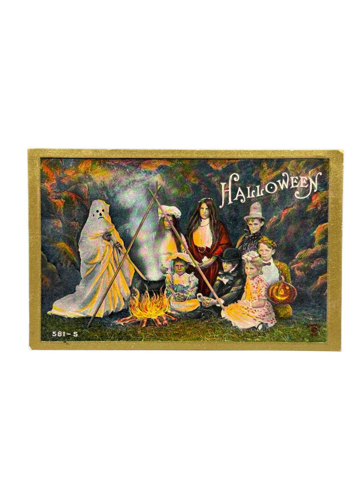 Antique Sanders Halloween Post Card Circa 1912 #581