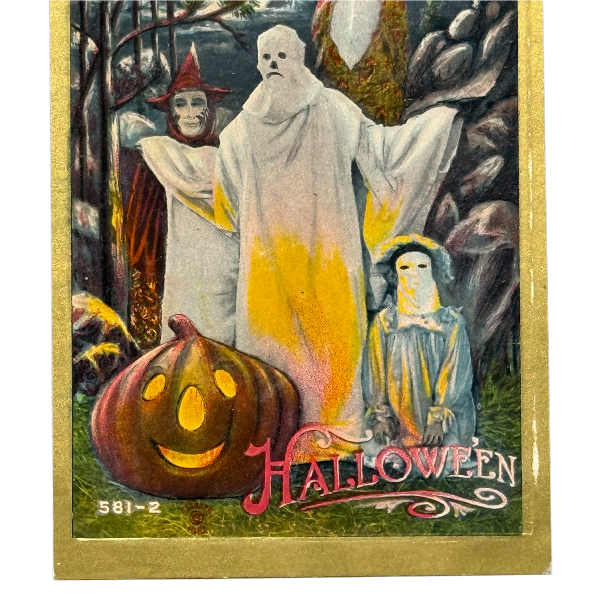 Antique Sanders Halloween Post Card Circa 1912