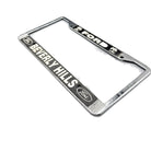 Vintage Metal Ford Beverly Hills License Plate Frame