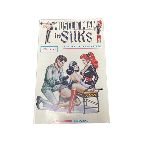 Vintage Muscle Man in Silks No. C-21 Eric Stanton Illustrations Magazine Booklet