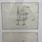 1962 Original Chuck Jones Pencil Drawings W/ Papers "A Sheep In The Deep"  Wile E. Coyote