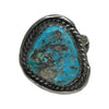 Vintage Sterling Silver Old Pawn Turquoise Ring