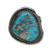 Vintage Sterling Silver Old Pawn Turquoise Ring