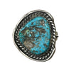 Vintage Sterling Silver Old Pawn Turquoise Ring