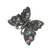 Vintage Rhinestone Butterfly Brooch