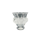 Vintage Signed Lalique Crystal Dampierre vase