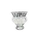 Vintage Signed Lalique Crystal Dampierre vase