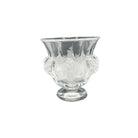 Vintage Signed Lalique Crystal Dampierre vase