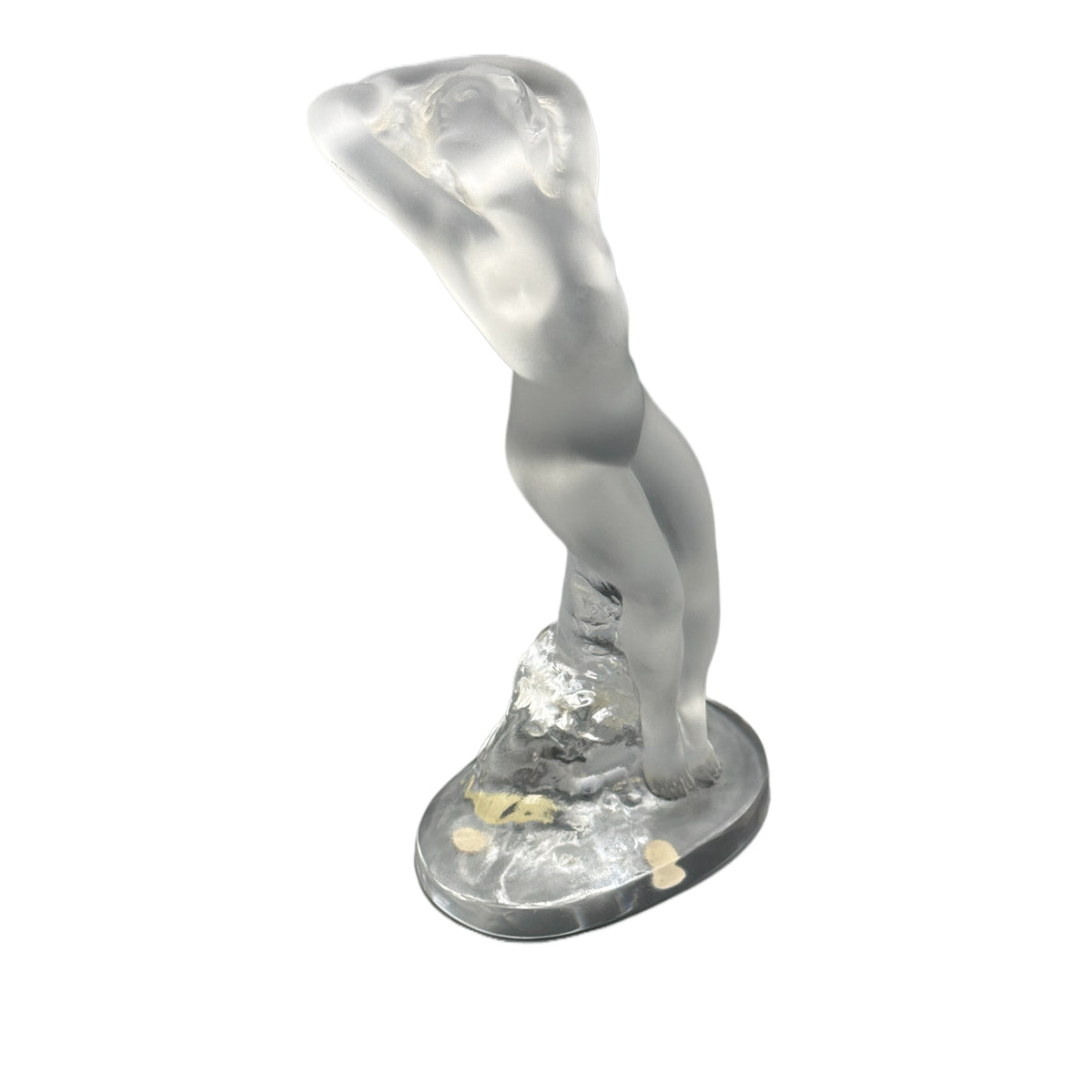 VVintage Lalique Nude Dancer Danseuse Crystal Glass Figurine