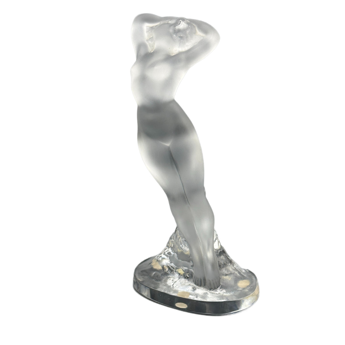 Vintage Lalique Nude Dancer Danseuse Crystal Glass Figurine