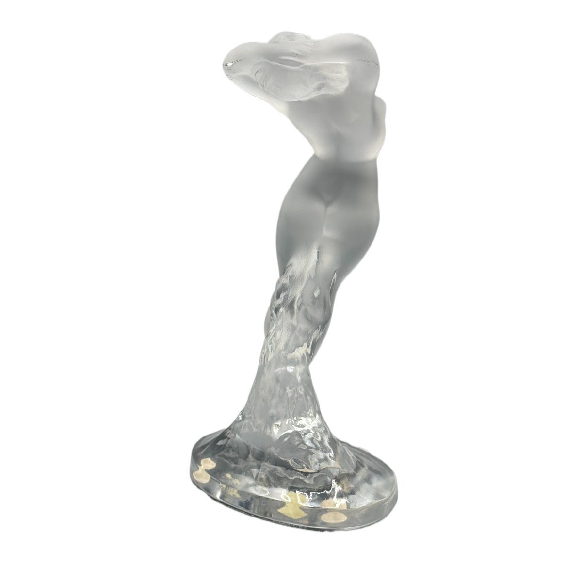 Vintage Lalique Nude Dancer Danseuse Crystal Glass Figurine
