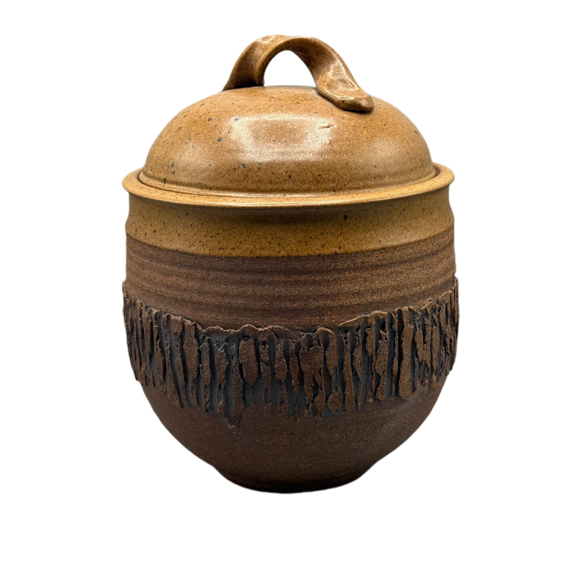 Vintage Mid Century Modern Roger Bailey Studio Pottery Cookie Jar