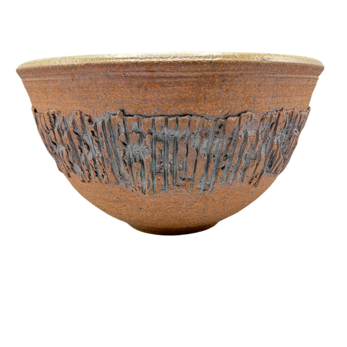 Vintage Mid Century Modern Roger Moss Studio Pottery Mixing Bowl