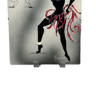 Mid Century Modern Irina Lorin Dancing Woman Tile/ Plaque