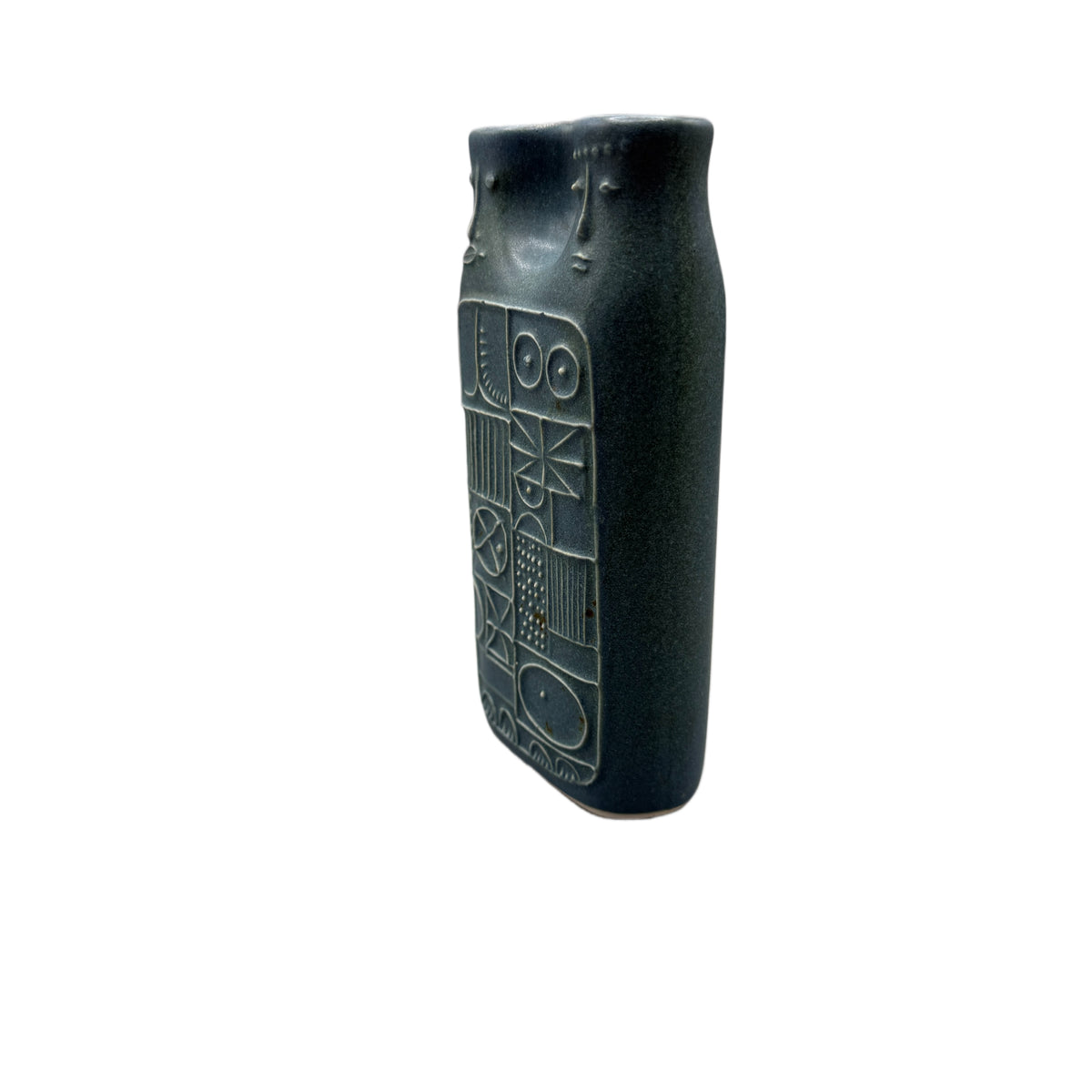 Mid Century Modern Alessio Tasca Style Pottery Vase