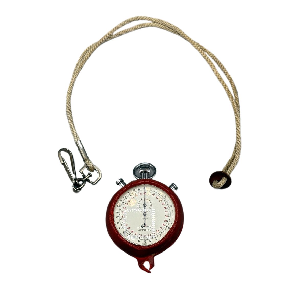 Vintage Rare Minerva 30 Seconds Rattrapante Stopwatch Working