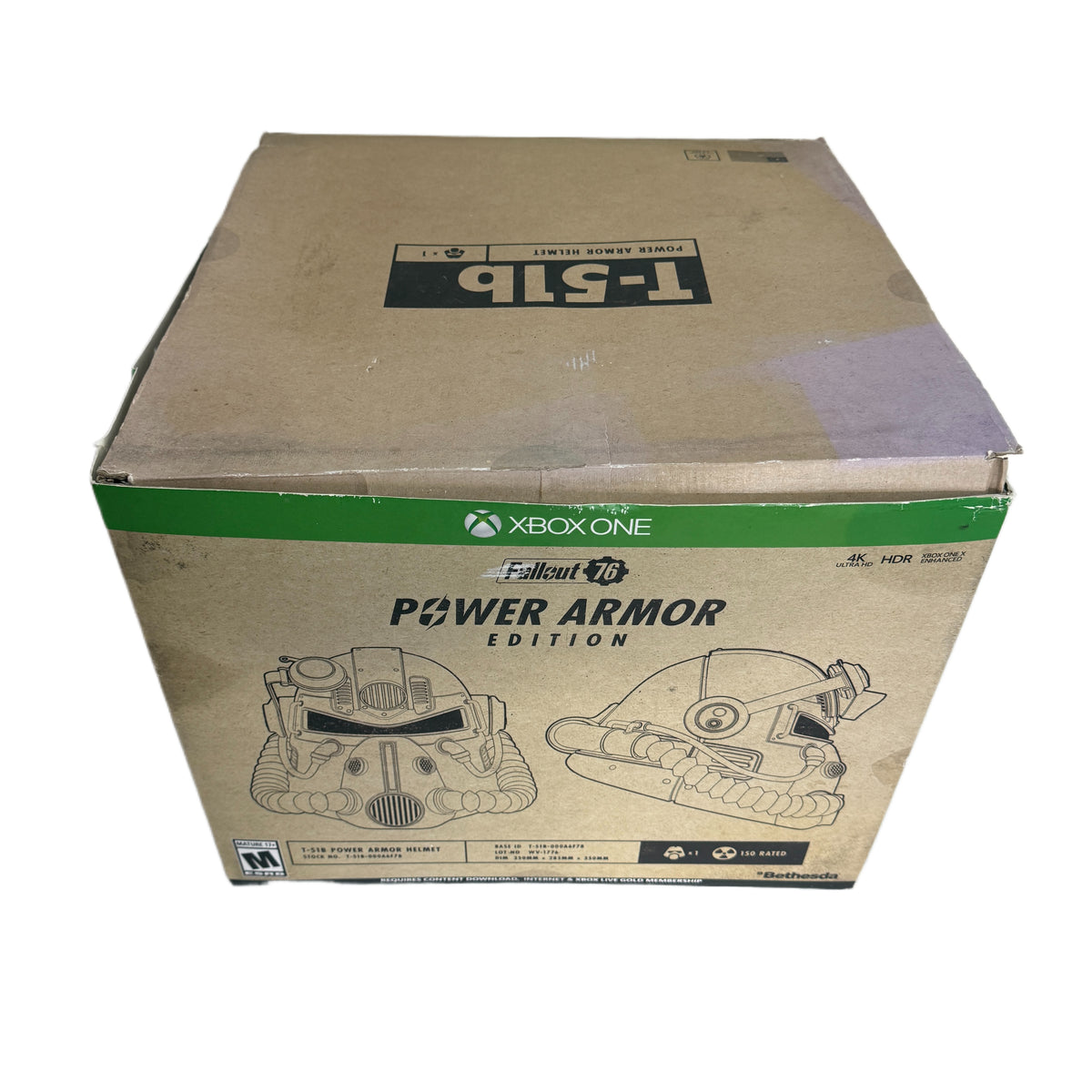Fallout 76 T-51 Power Armor Helmet Collector's Edition