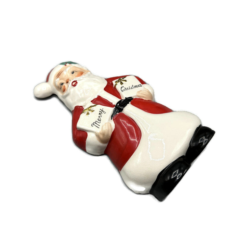 Vintage Yona Original Mid Century Japan Santa Claus Wall Pocket
