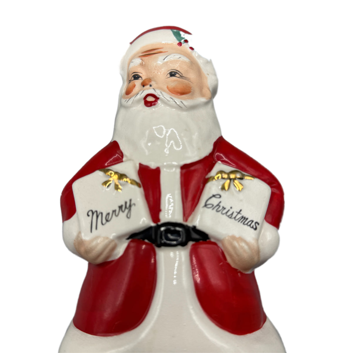 Vintage Yona Original Mid Century Japan Santa Claus Wall Pocket