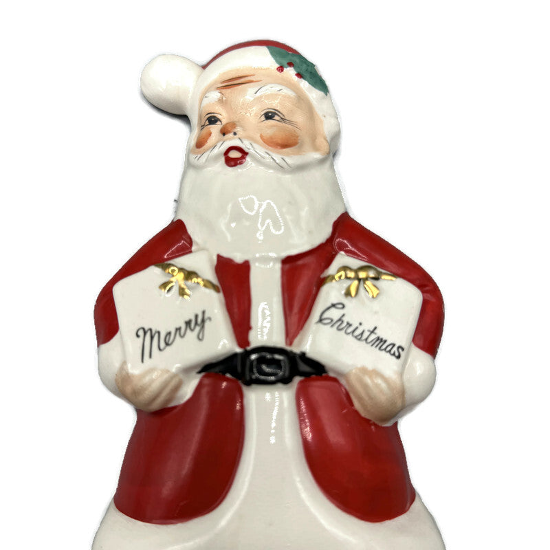 Vintage Yona Original Mid Century Japan Santa Claus Wall Pocket