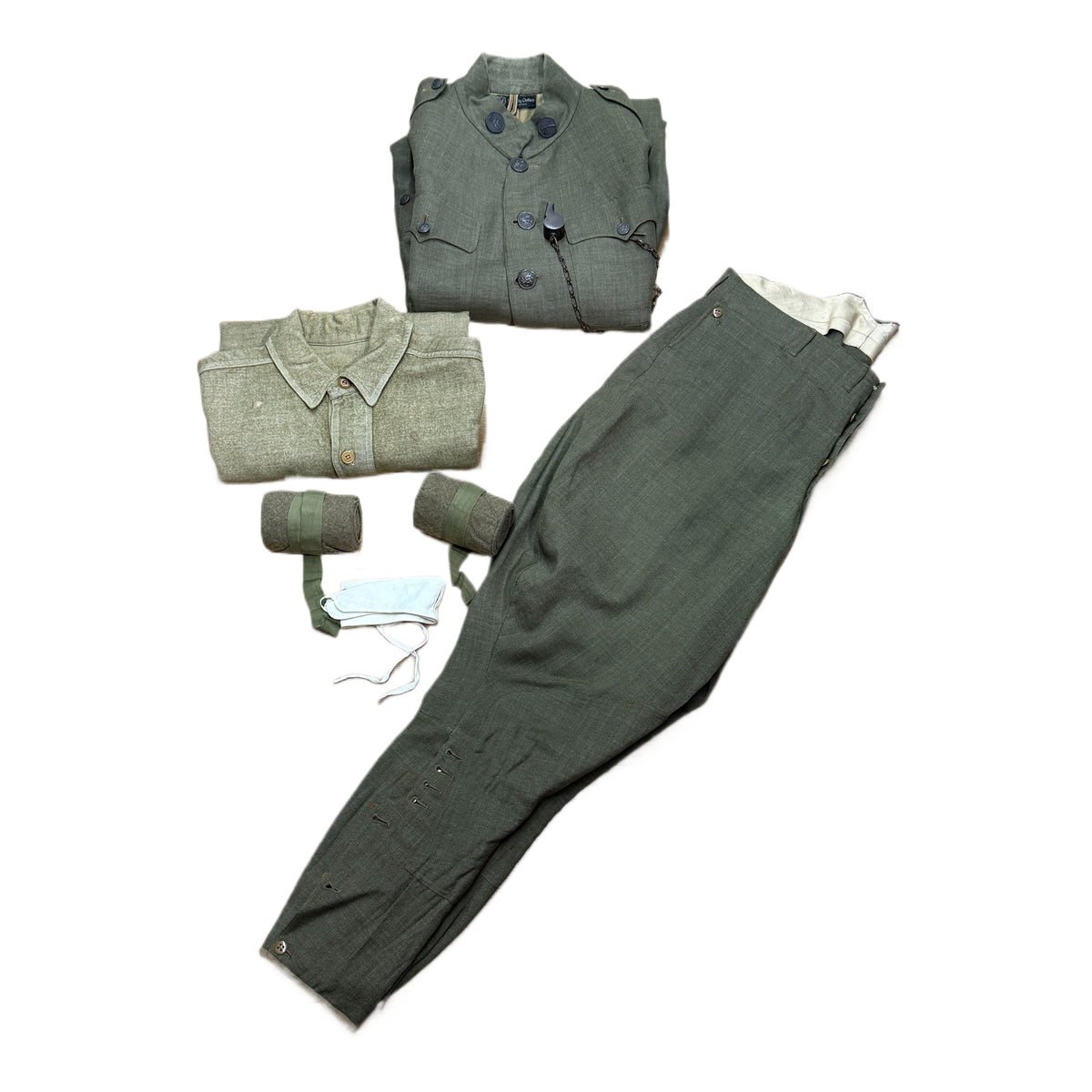 World War 1 U.S. Army Sergeant's Uniform (As Found)