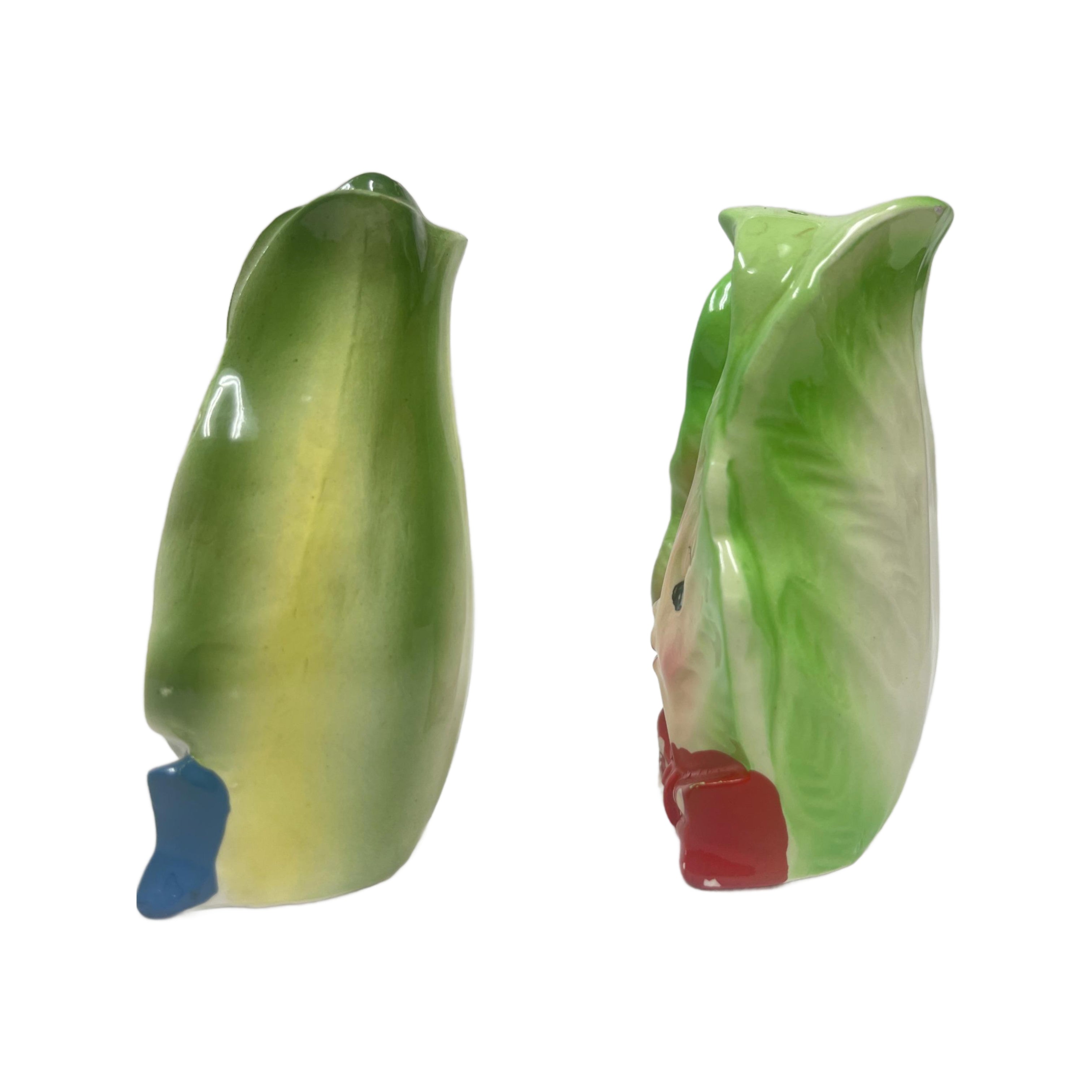 Vintage Corn & Lettuce Salt & Pepper Shakers
