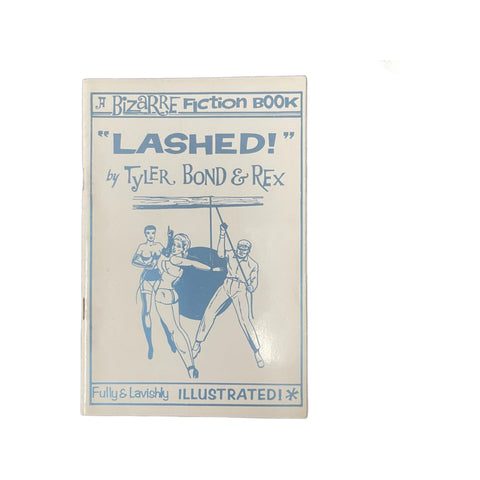 Vintage Bizarre Fiction “Lashed” Booklet Magazine W/ Tyler Bond & Rex