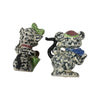 Vintage Cat & Mouse Salt & Pepper Shaker Set