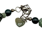 Vintage 30” “Z” Agate Beaded Western Necklace