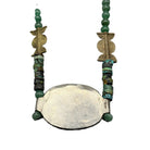 Vintage 30” “Z” Agate Beaded Western Necklace