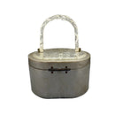 Vintage 1950's Lucite Pearlized Purse