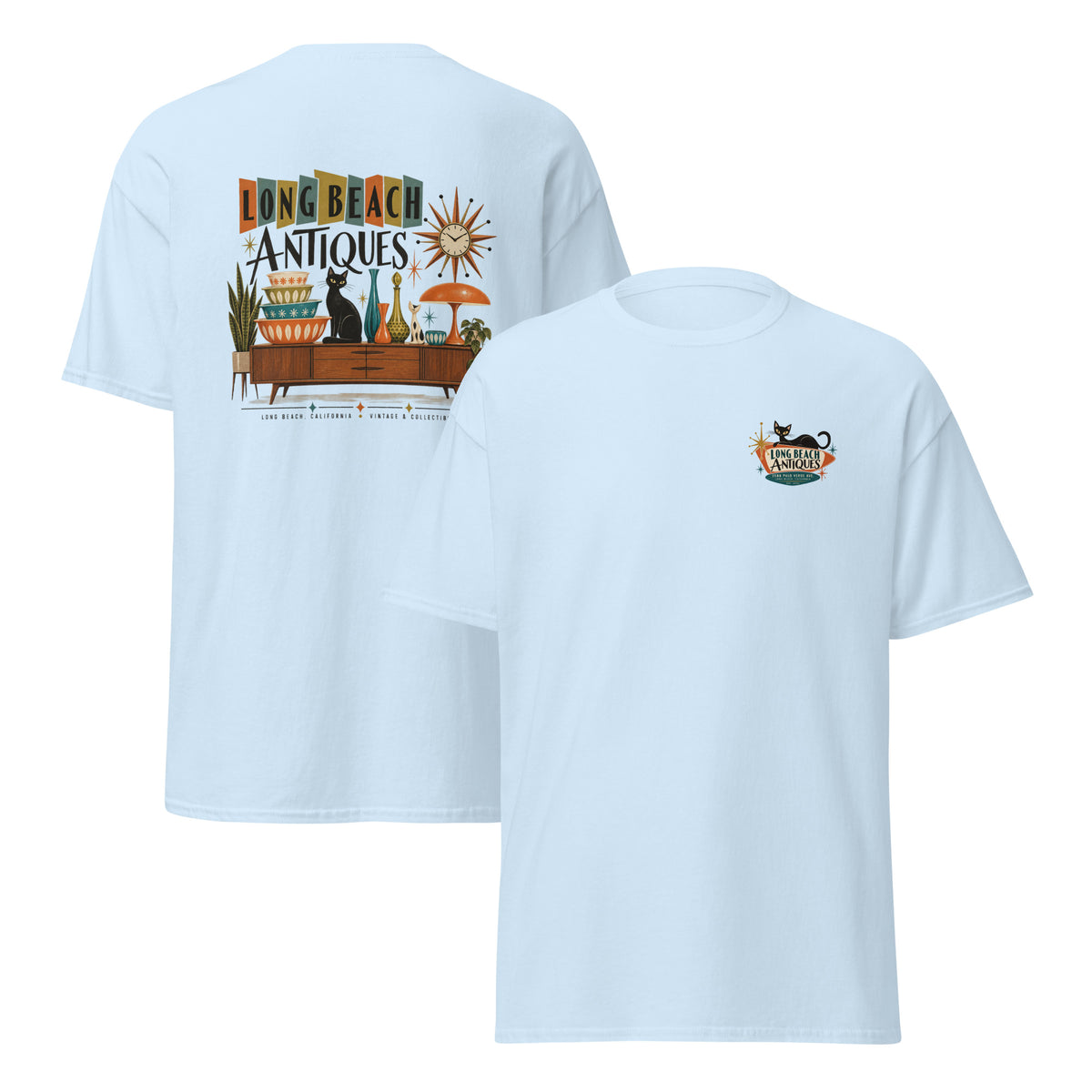 Long Beach Antiques Unisex Tee
