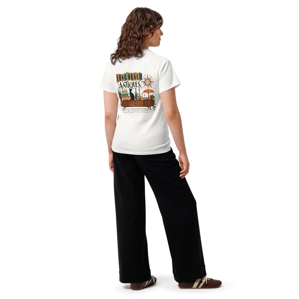 Long Beach Antiques Unisex Tee