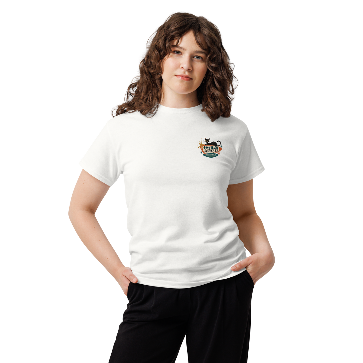 Long Beach Antiques Unisex Tee