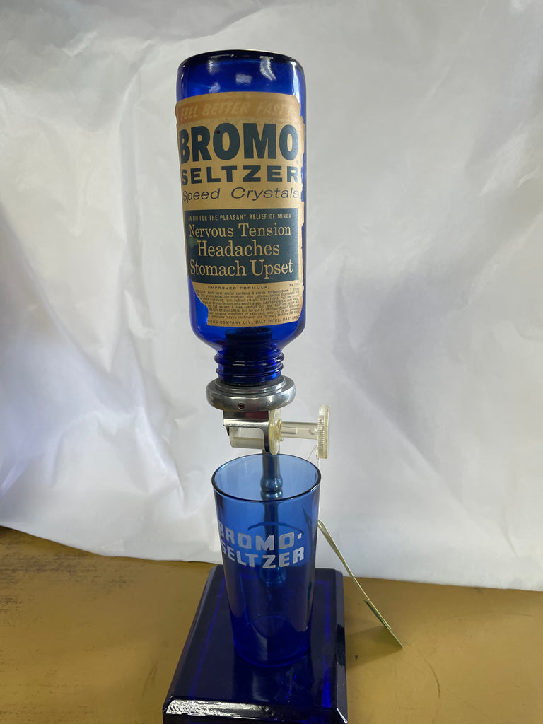 Vintage Complete 1930's Bromo Seltzer Dispenser