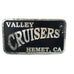 Vintage Valley Cruisers Car Club Plaque Hemet CA