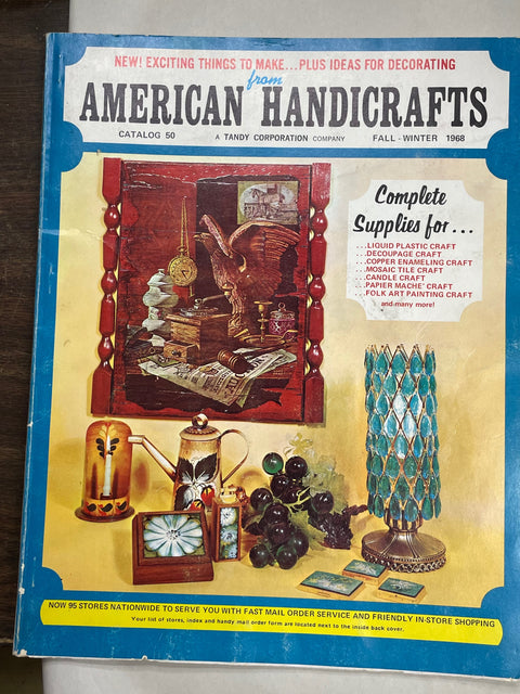 Vintage American Handicrafts 1968 Catalog