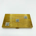Vintage Gold Toned Volupte Purse Style Compact
